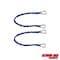 Extreme Max 3006.2906 BoatTector High-Strength Line SnubberStorage Bungee Value-24" w Medium Hooks Blue 3006.2906 - alternate 1